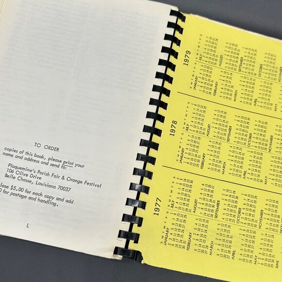 Vintage Cookbook Plaquemines Parish Fair and Orange Festival Creole Cajun 1977 - Picture 4 of 11